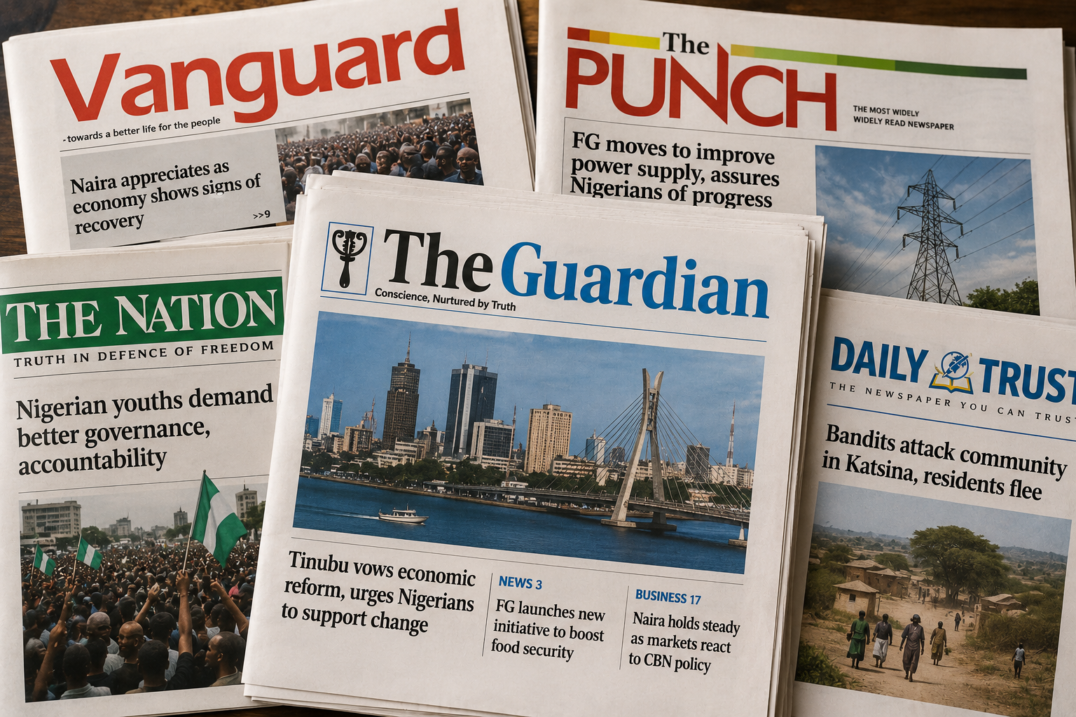 Nigerian Newspapers: Latest National & Local News
